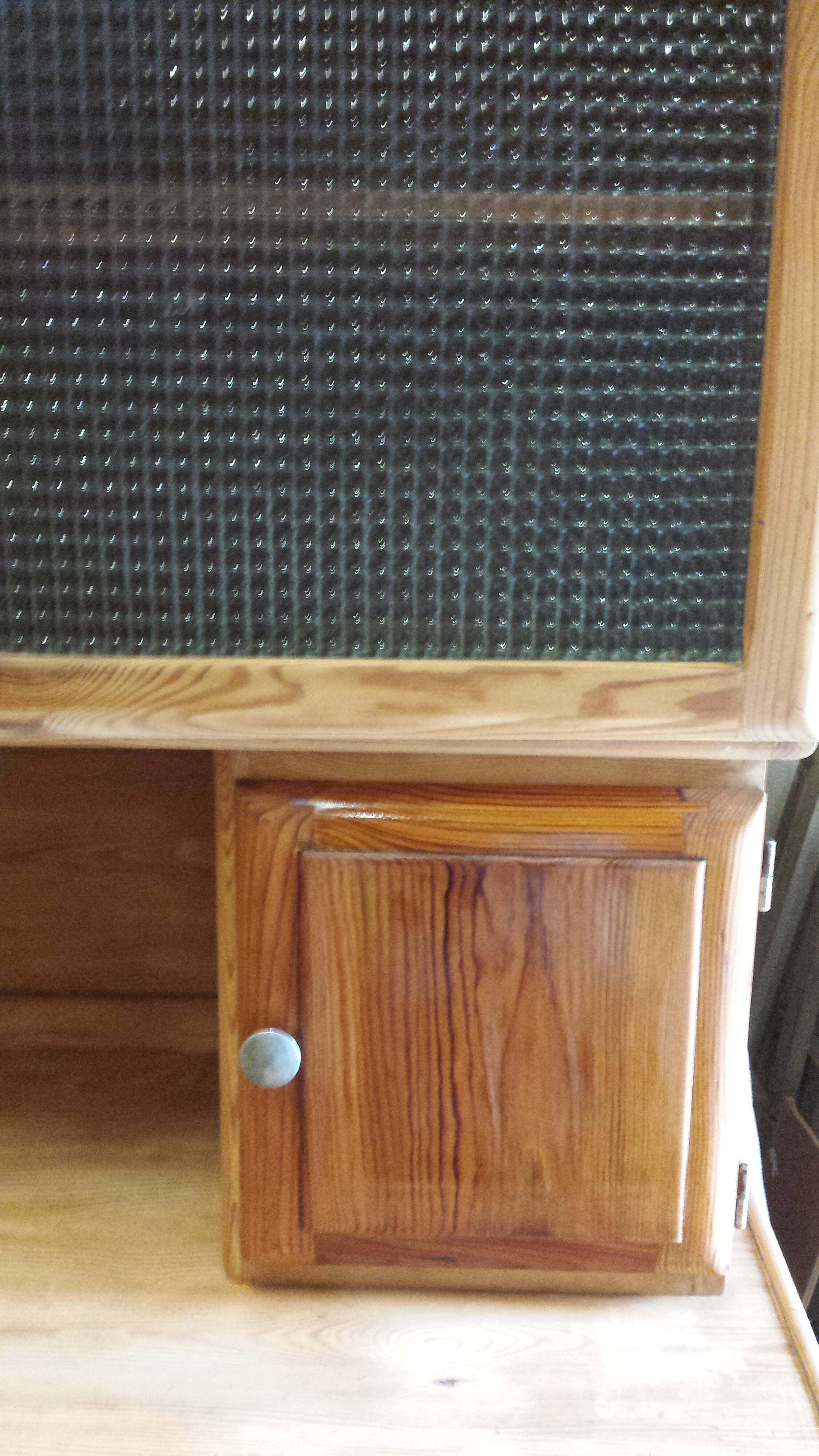 Raw mado buffet, sanded