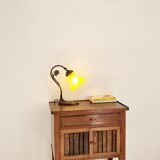Directory style marquetry side table