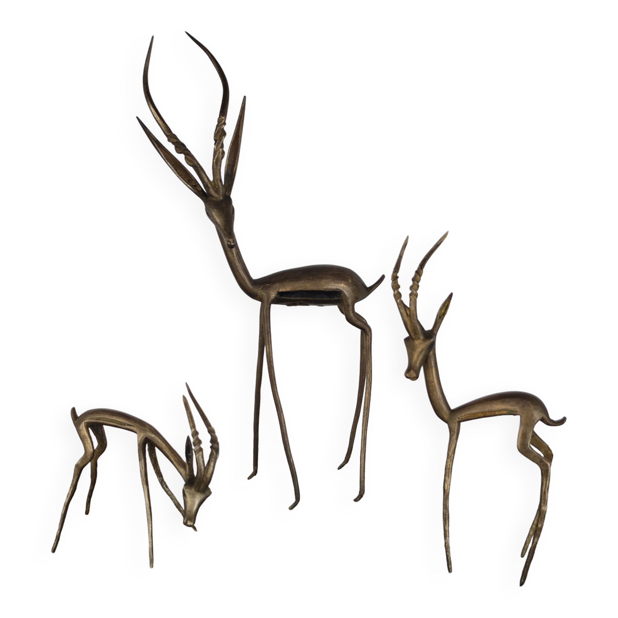 Brass antelopes