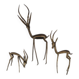 Brass antelopes