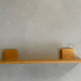 Wooden wall shelf