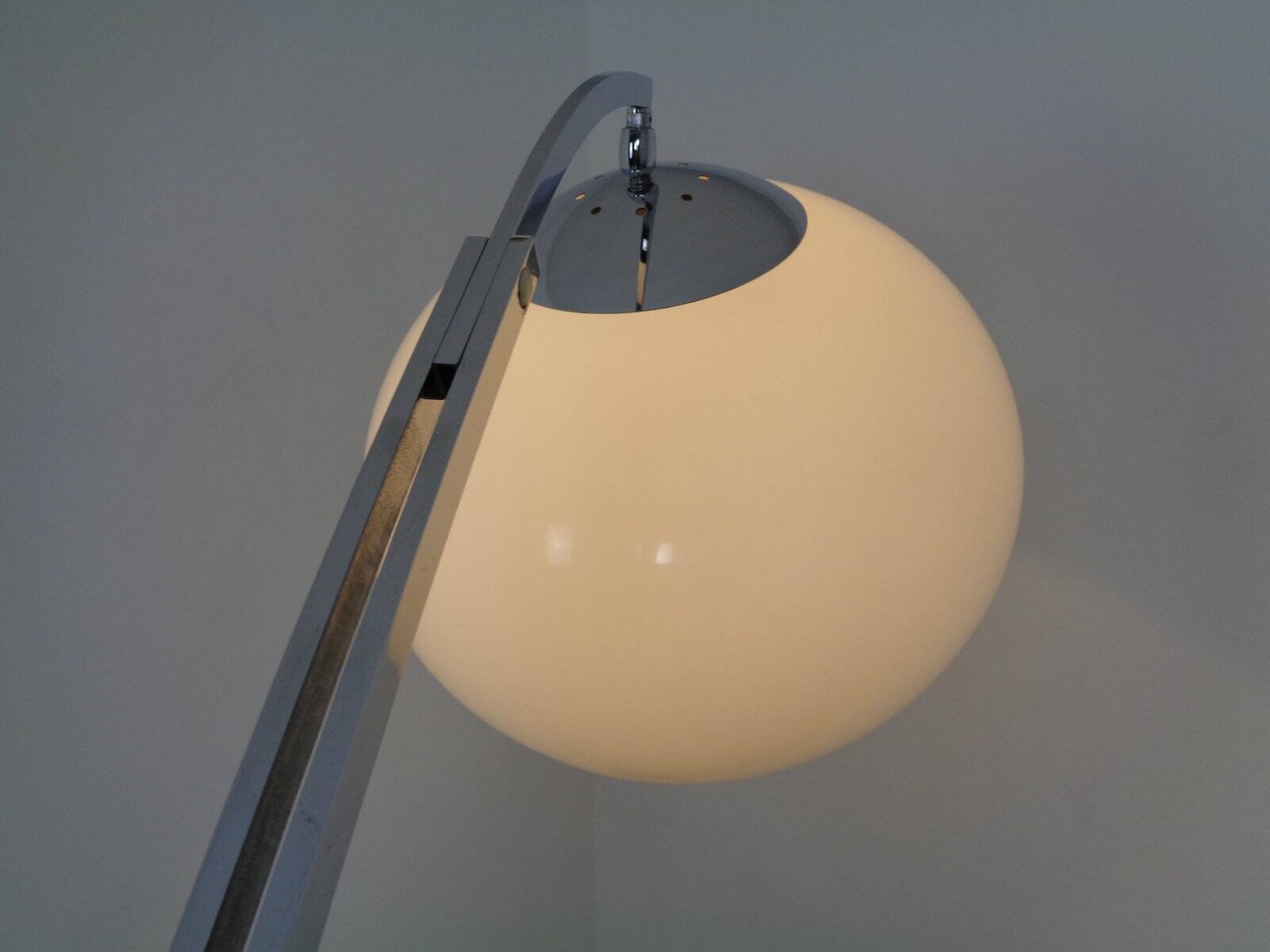 Large German arc lamp from Sölken Leuchten, 1960s