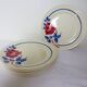 4 vintage dessert plates from K&G Luneville, Chantal model