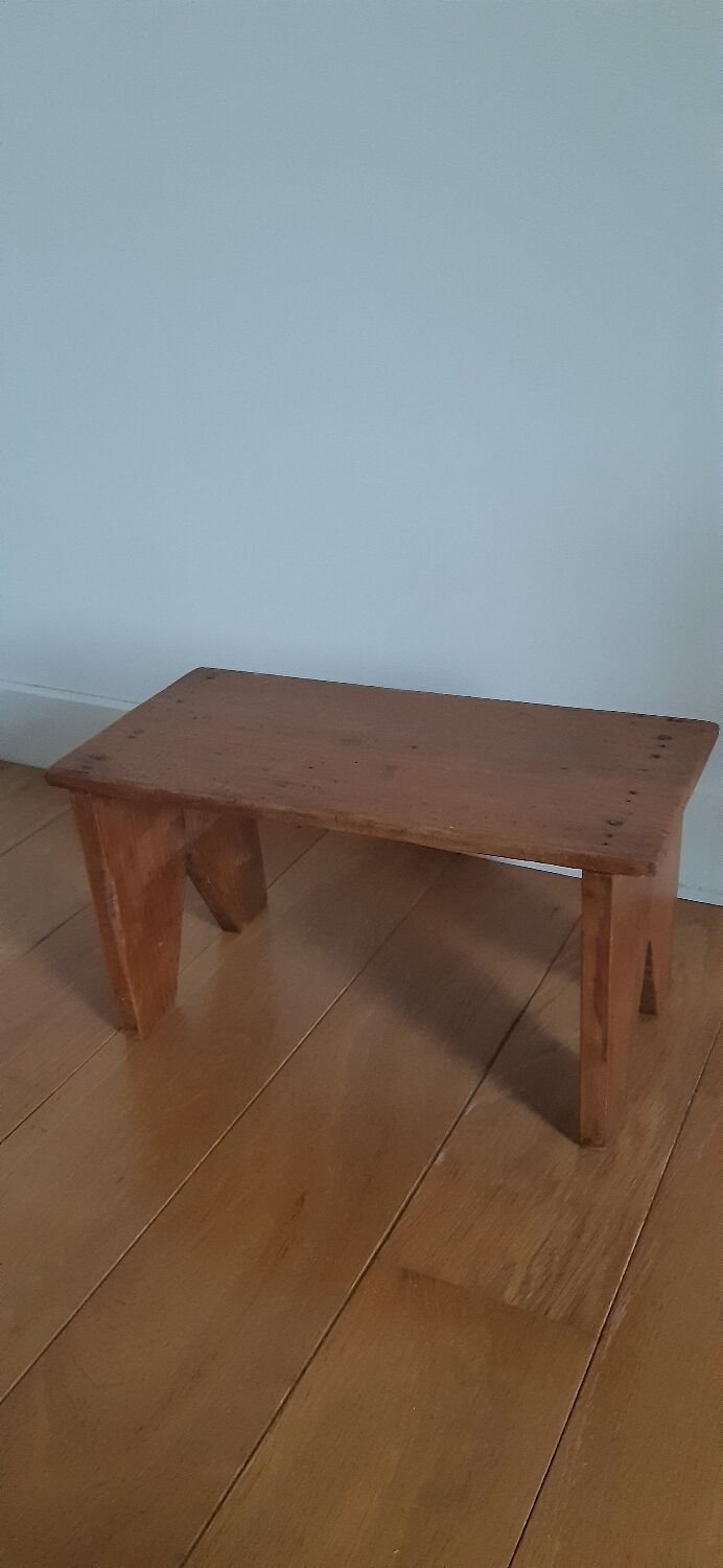 Small antique stool
