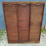 Meuble classeur 3 volets ancien