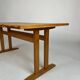Vintage dining table pine AMA 70s shaker table