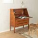 HJN Møbler secretary by Nils Jonsson (1960s, teak, restored)
