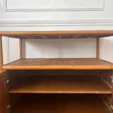 Bamboo and rattan sideboard, 1980s