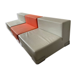 3 modular Plastics armchairs by Piero Lissoni for Kartell, 1970