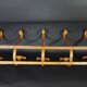 Porte-manteaux, porte-chapeaux avec étiquette Thonet en bois courbé 1900/1930
