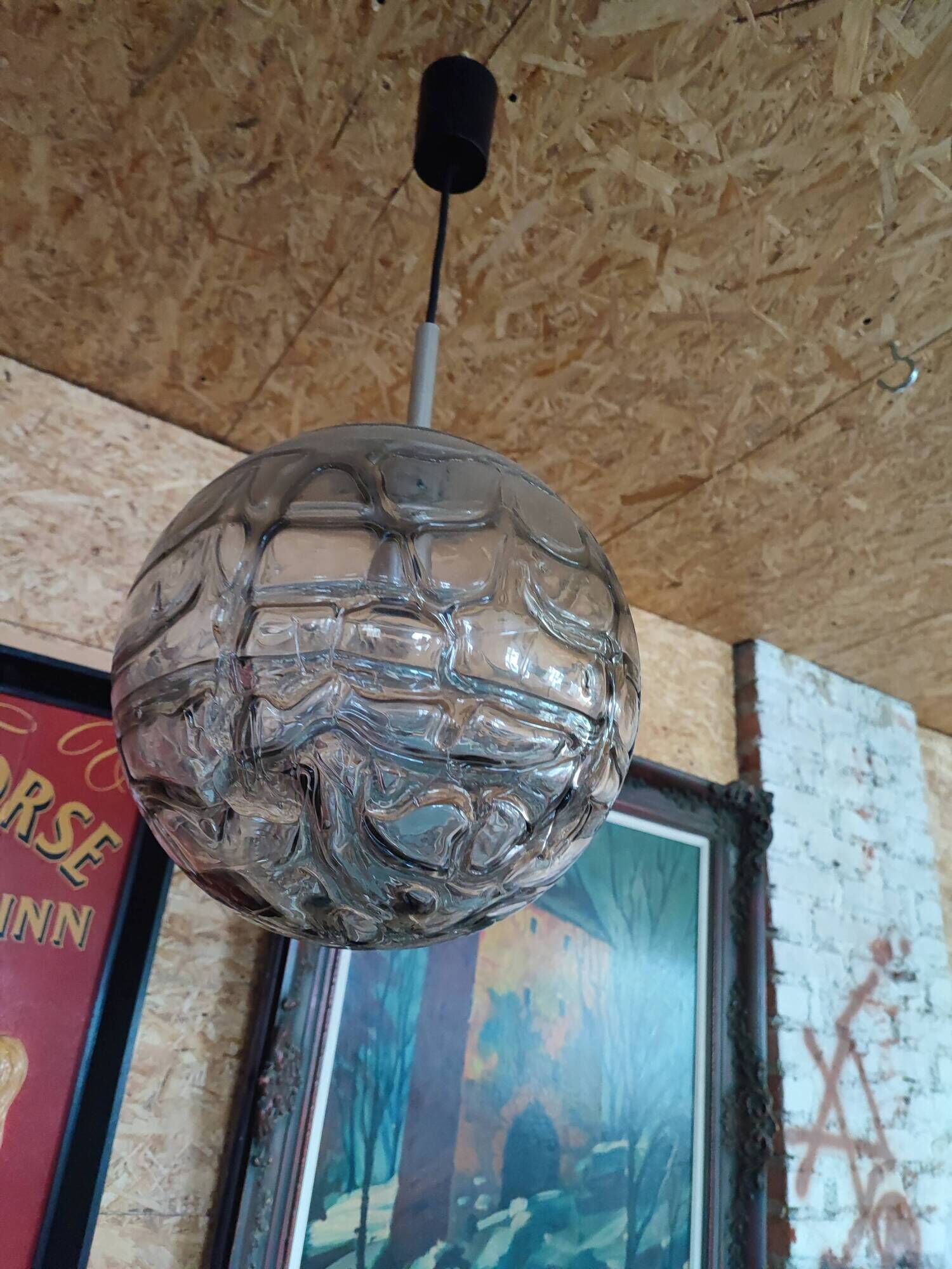 Murano glass pendant light