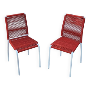 2 chaises enfant scoubidou