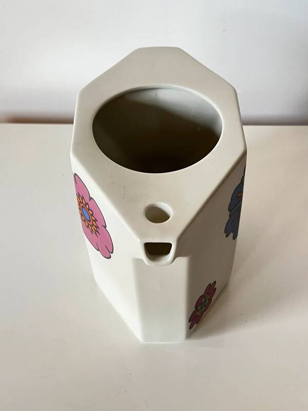 Vintage Villeroy & Boch Acapulco style pitcher/carafe – floral porcelain