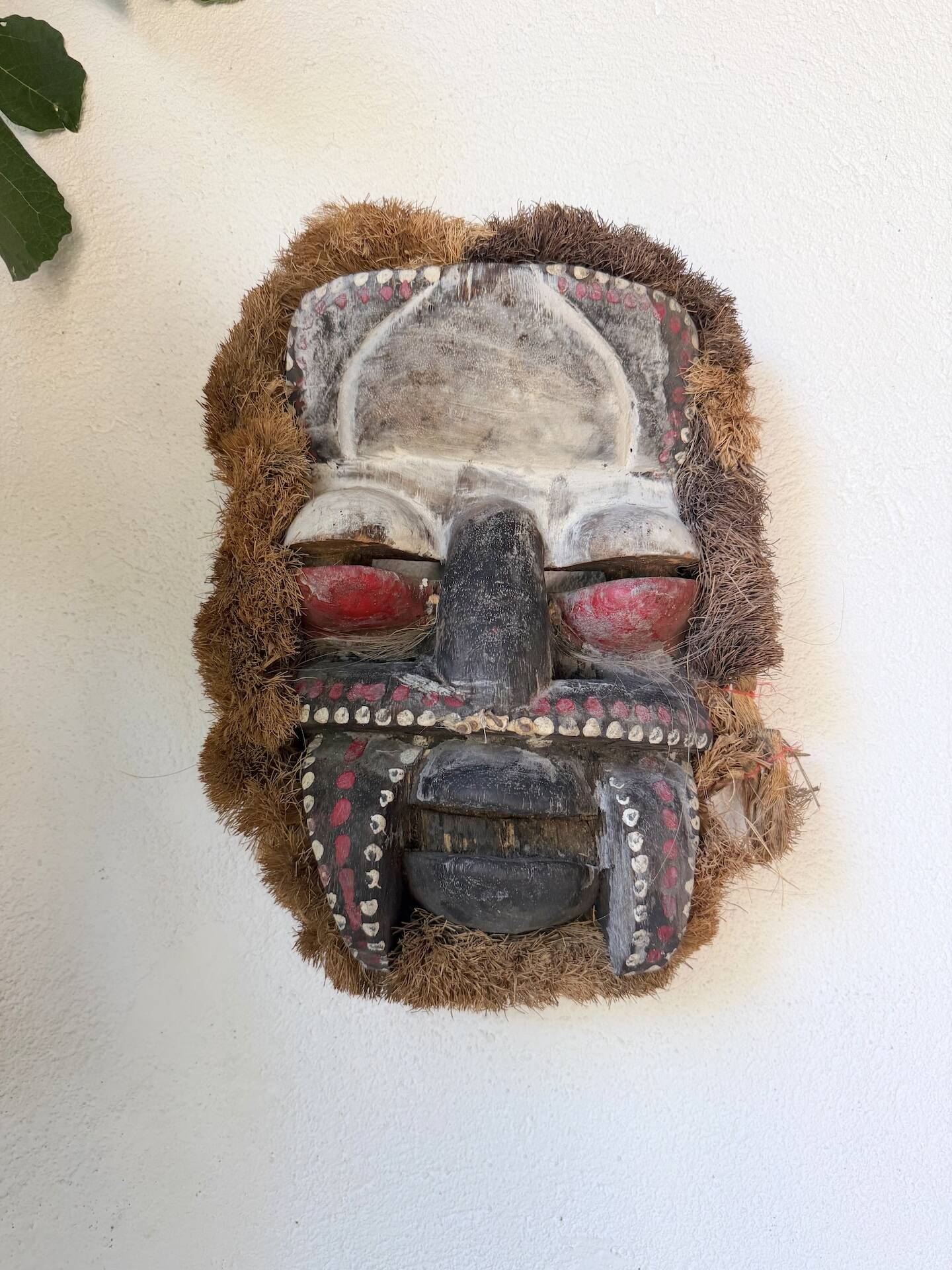 We Guéré Mask Côte d'Ivoire polychrome