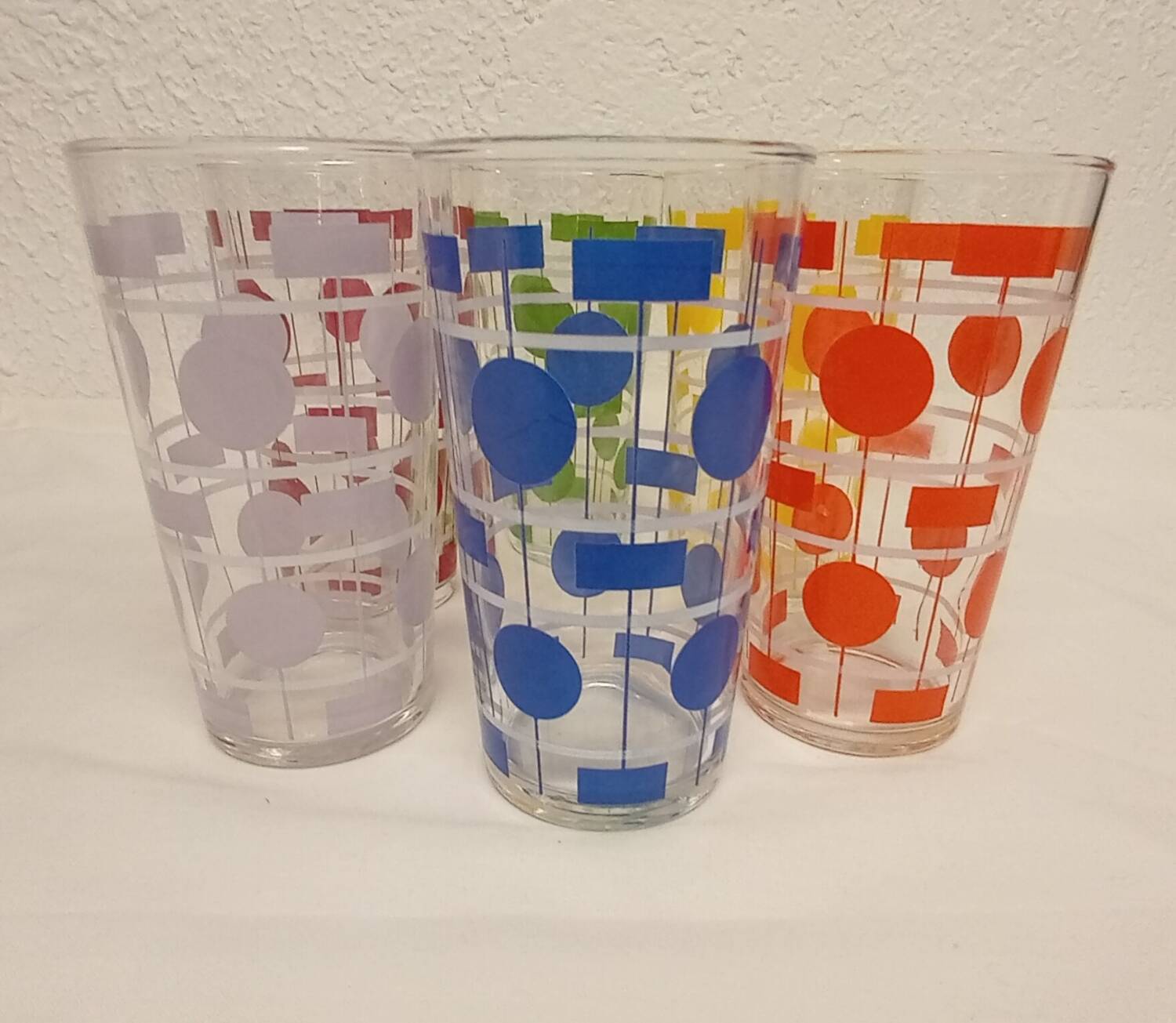 Orangeade glasses