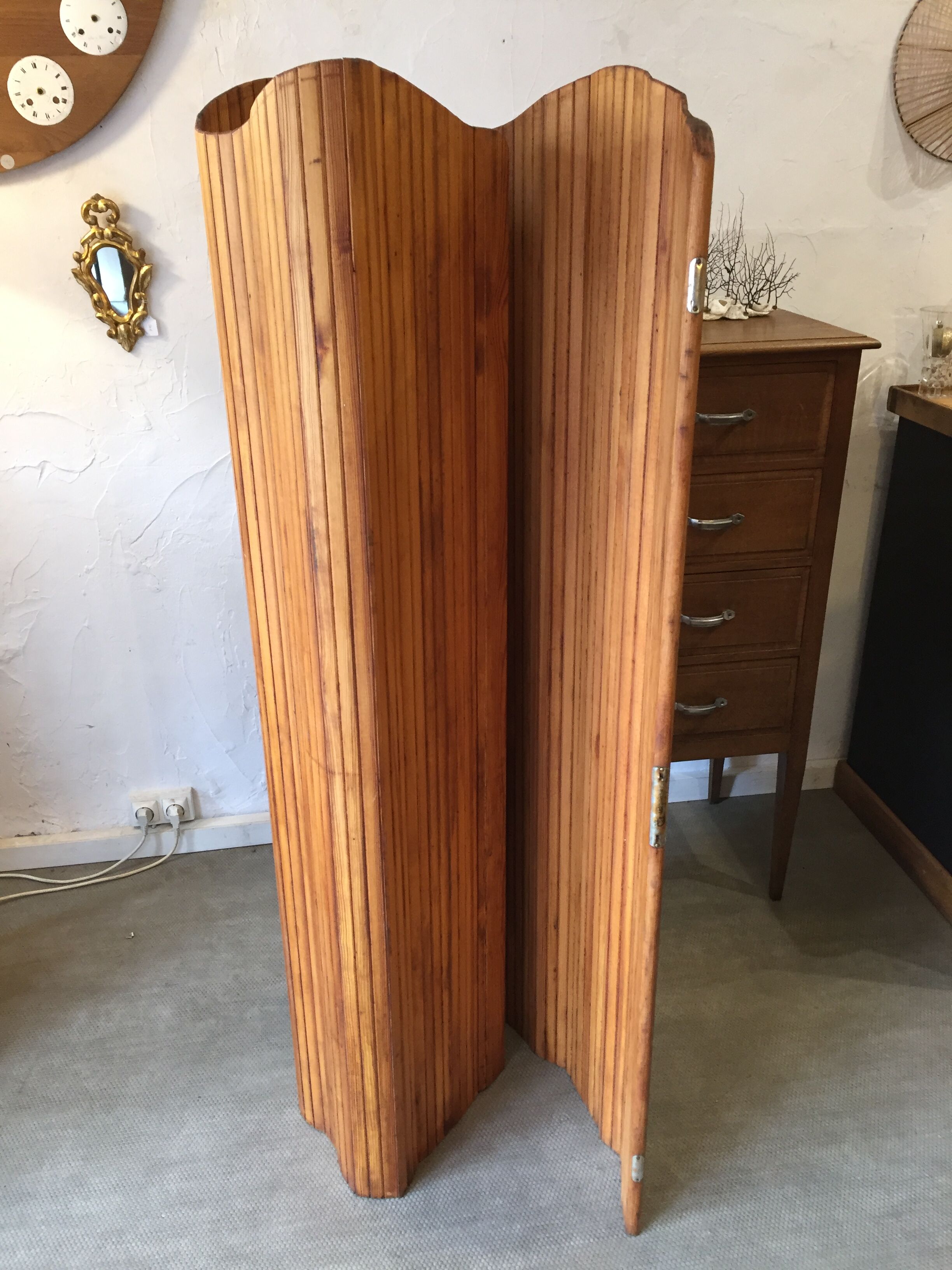 Baumann vintage folding screen
