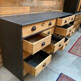 Trade cabinet with drawers