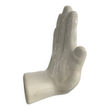 Vintage Ceramic Hands Bookends