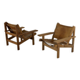 Armchairs model 168 "Jadtstol" by Kurt Østervig for KP Mobler - 1960s