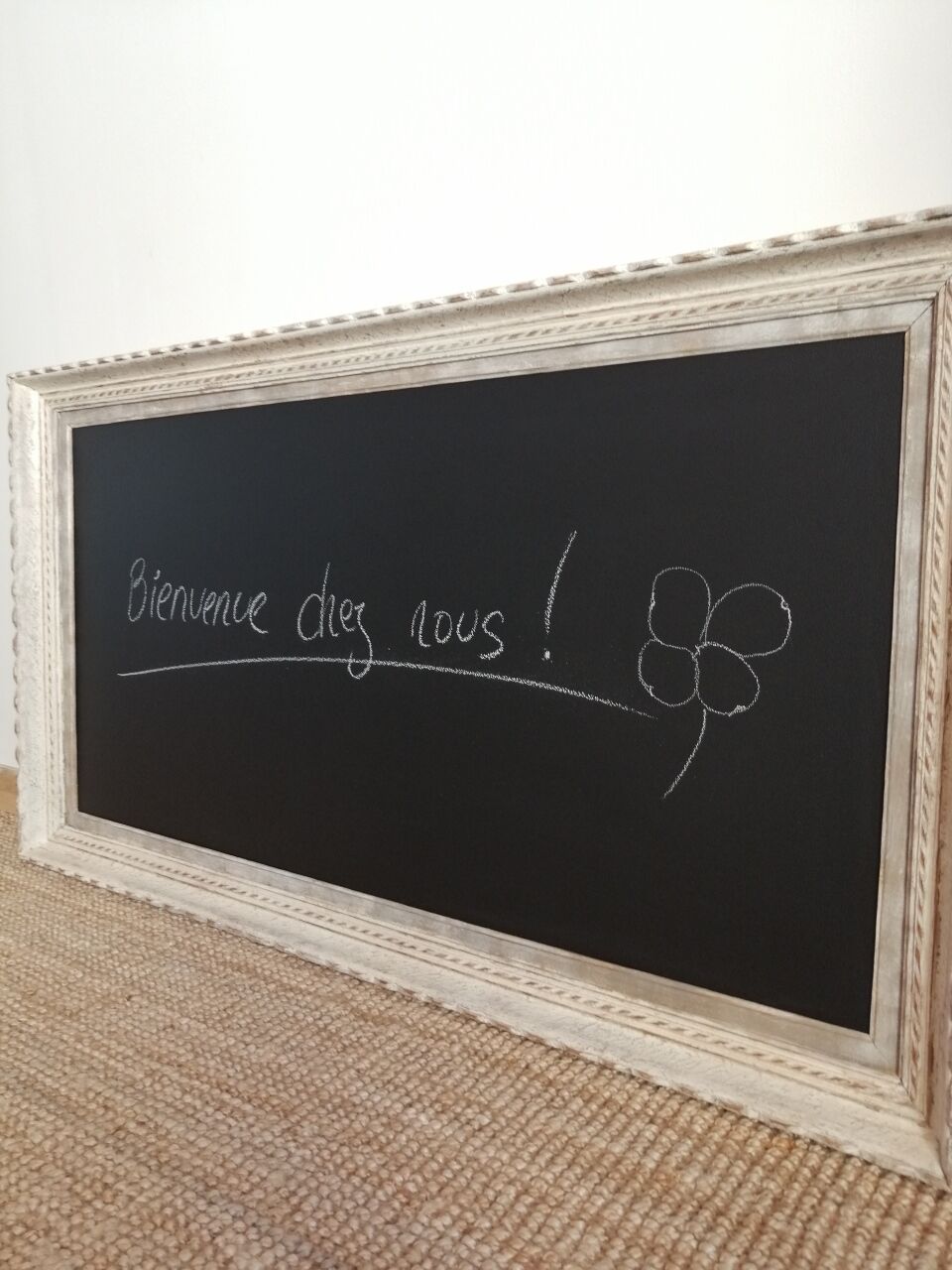 Vintage slate painting.