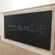 Vintage slate painting.