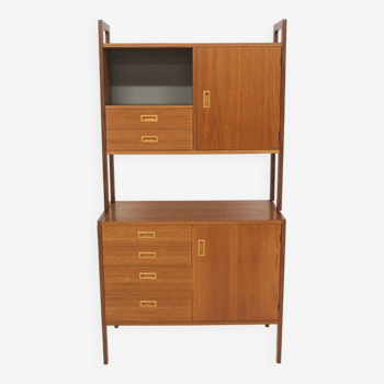 Scandinavian "System" chest of drawers in teak, Gillis Lundgren, Möbel-IKEA, Sweden, 1960