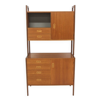 Commode scandinave "System" en teck, Gillis Lundgren, Möbel-IKÉA, Suède, 1960