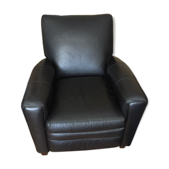 Fauteuil inclinable en cuir