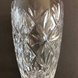 Vase en cristal taillé
