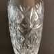 Vase en cristal taillé