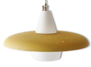 Grand lustre soucoupe