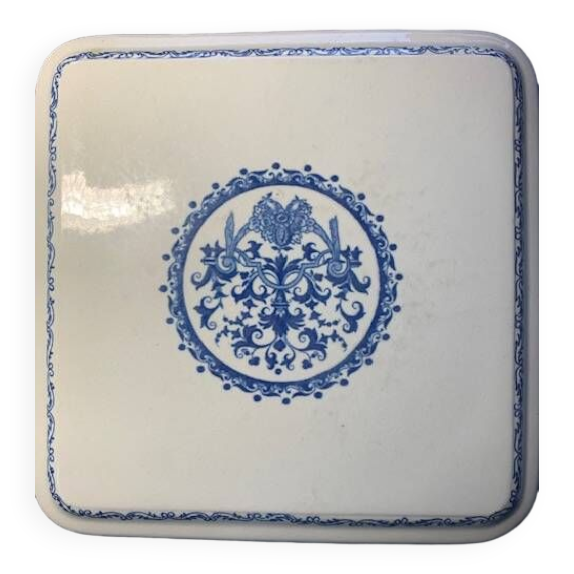 Rouen model earthenware trivet