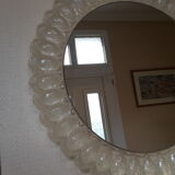 Flower round mirror - 64cm