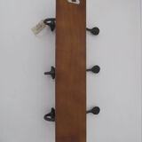 Coatrack wood and cast iron