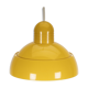 Yellow plastic 70s osram pendant lamp