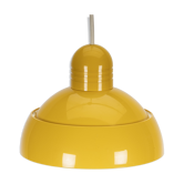 Suspension Osram en plastique jaune des années 70
