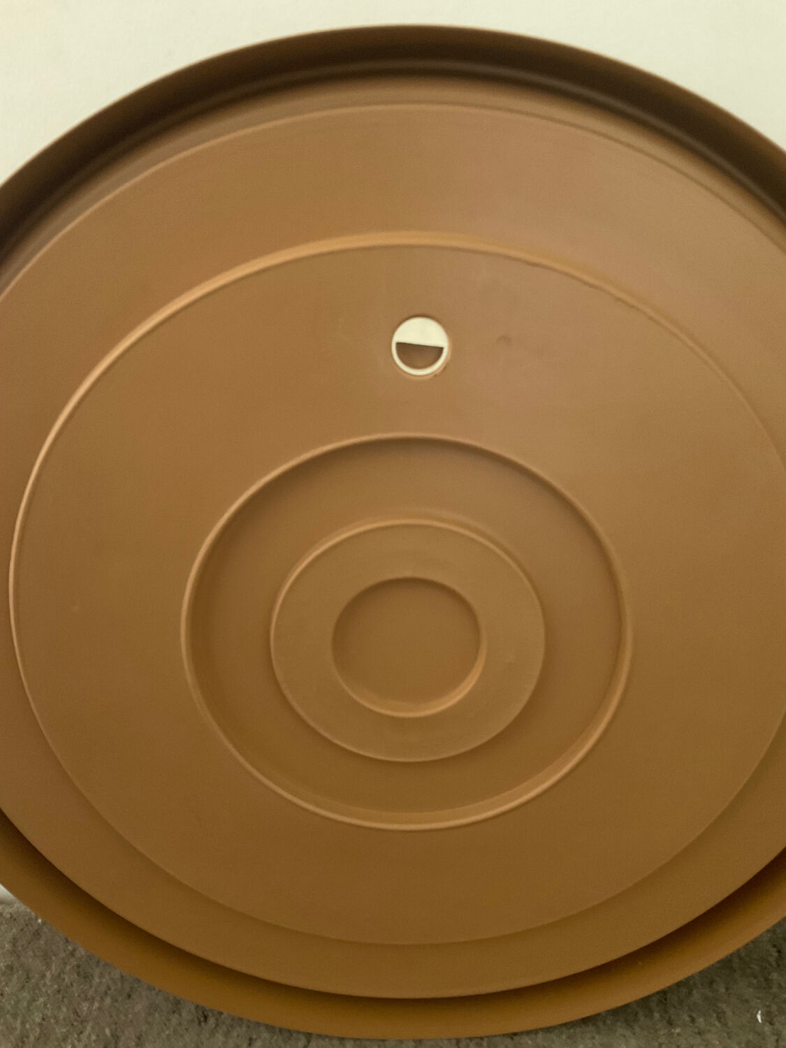 Vintage round mirror from the 70s