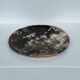 Dish in petrified wood