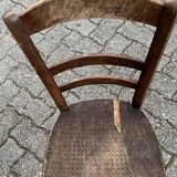 Rustic wooden chair