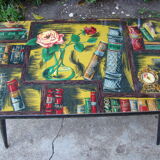 Vintage formica coffee table, 60s