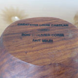 Tidy in olive wood 1970