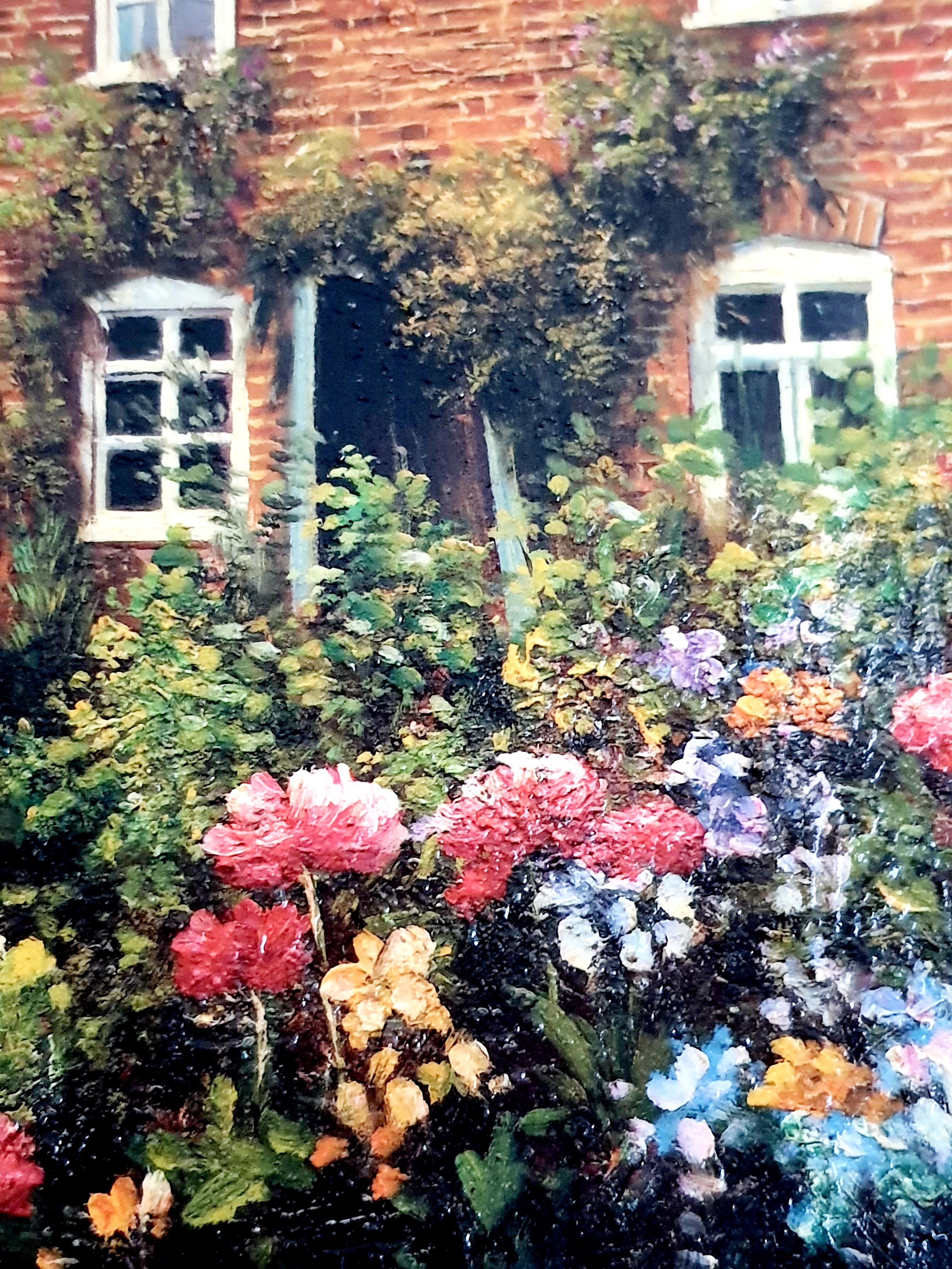 Oil on English house wood