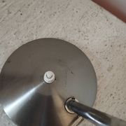 Vintage brushed aluminum wall lamp