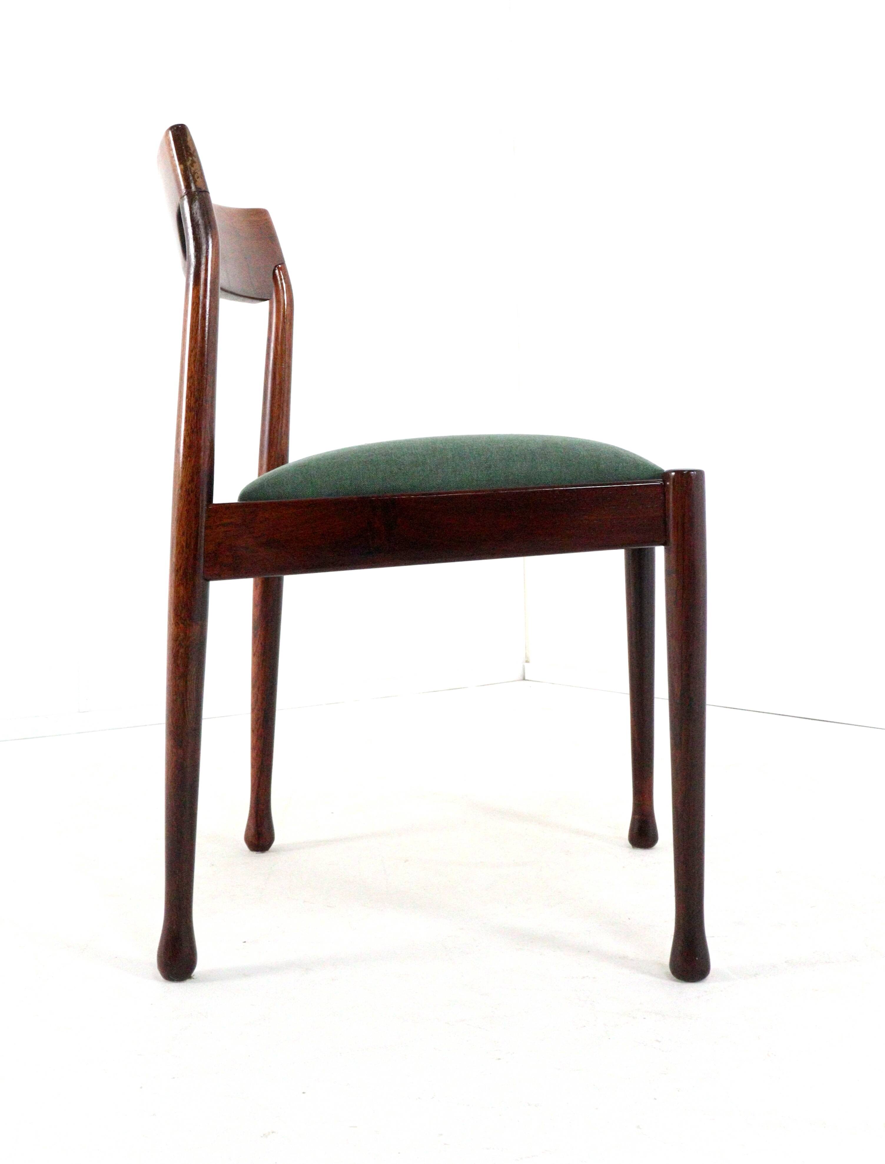 Set of 4 mid centiry rosewood dining chairs 'Havelte'