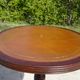 Small side table with an oval top in English style.