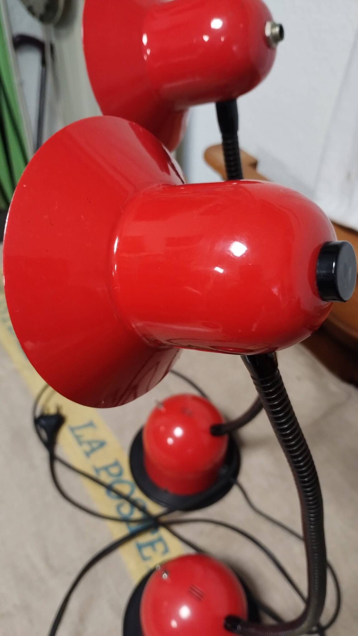 Paire de lampe stilplast Italie année 80