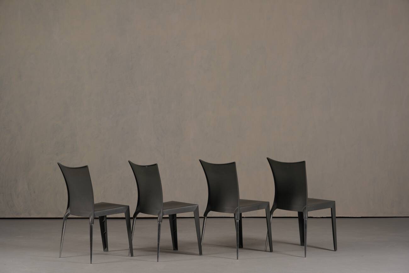 Chaises Arrmet Jo par Robbi Cantarutti et Claudio Biferali, ensemble de 4, Italie années 2000.