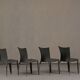 Chaises Arrmet Jo par Robbi Cantarutti et Claudio Biferali, ensemble de 4, Italie années 2000.