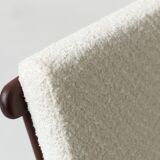 Boucle armchair, Boomerang model, 60s