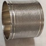 Sterling silver towel ring 51g